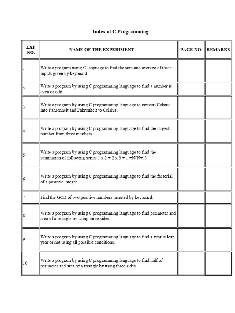 ICT C Programming | PDF