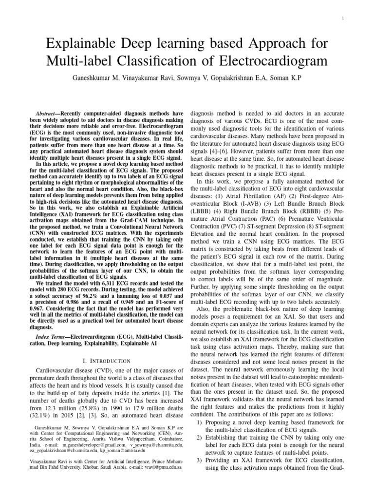 Explainable Deep Learning-Based Approach For Multilabel Classification ...