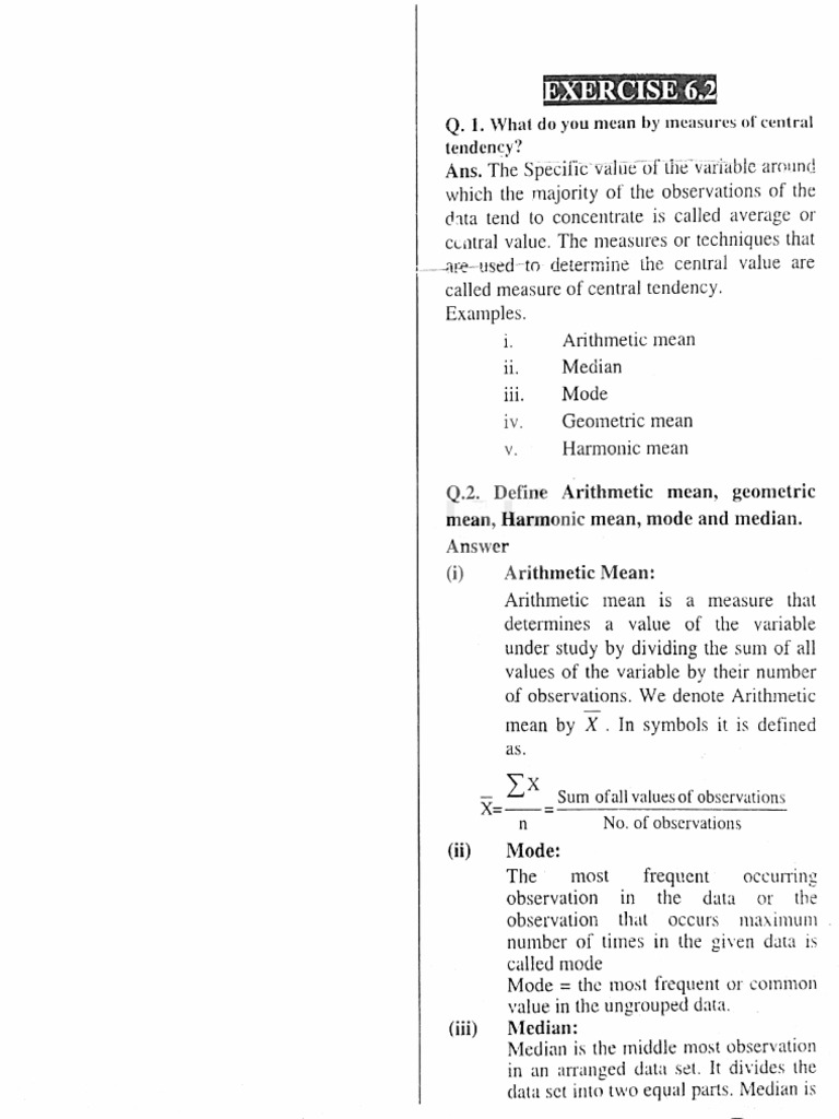 10 Class Math Unit 6.2 | PDF