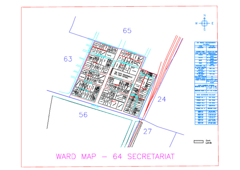64WS Ward Map 091121 - Total | PDF