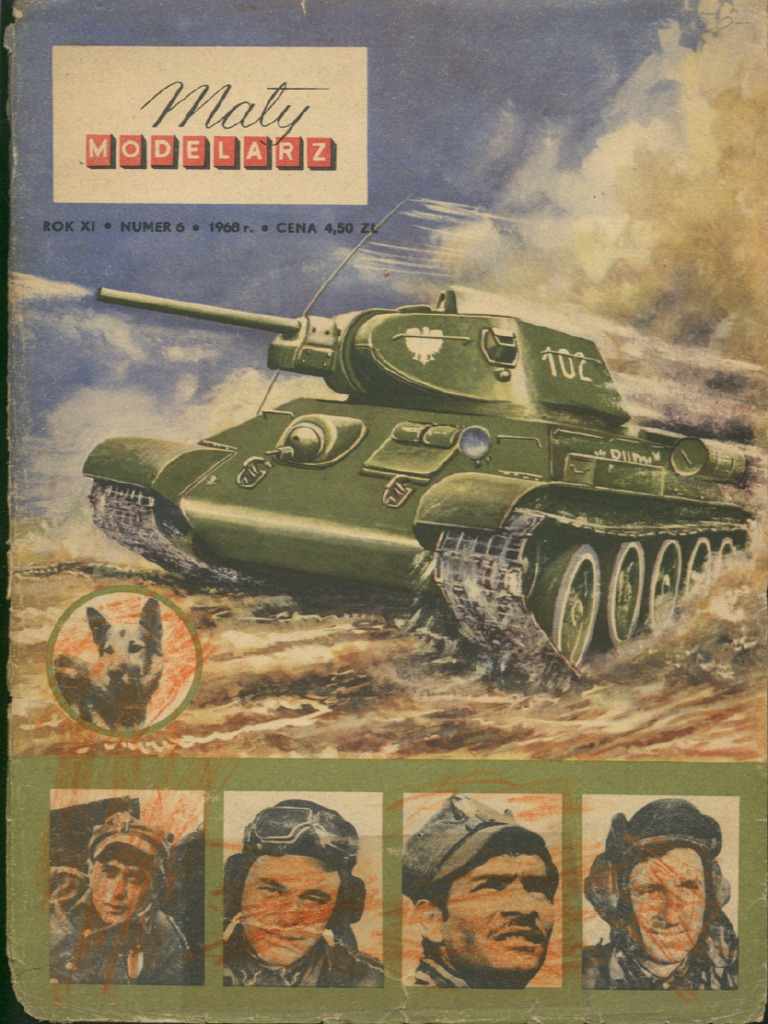 Maly Modelarz T-34 | PDF