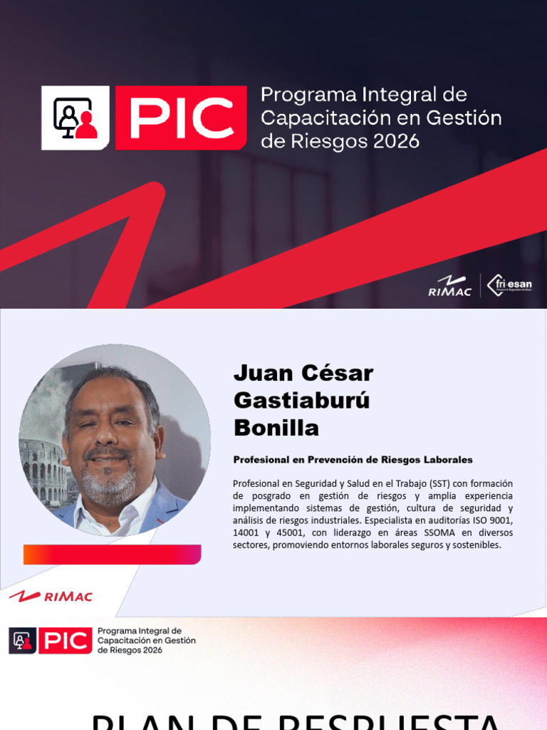 Plan de Rpta Ante Emergencias | PDF