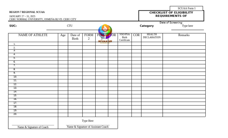 Form 1 | PDF