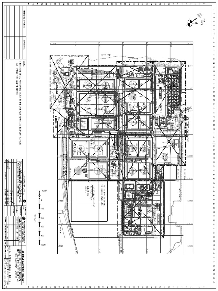 Key Plan For Unit Plot Plan and Equipt. Layout E-030010-001-Z02 | PDF