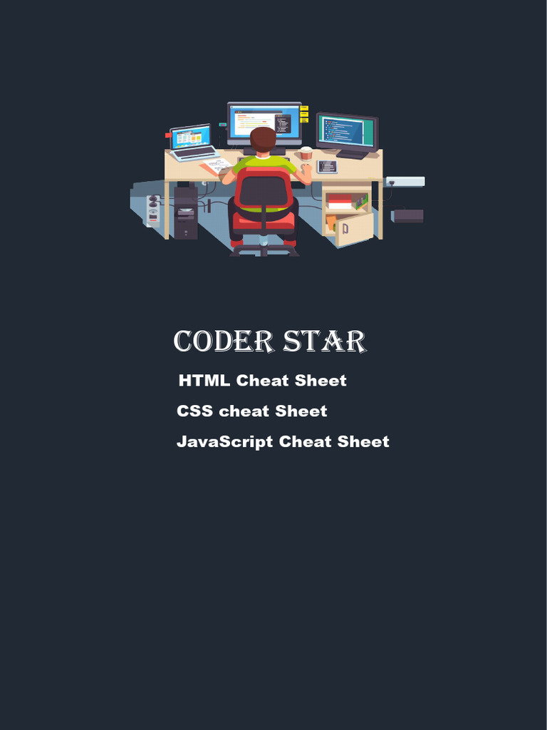 HTML, Css Javascript Sheet Notes Coderstar | PDF | Html | Hypertext