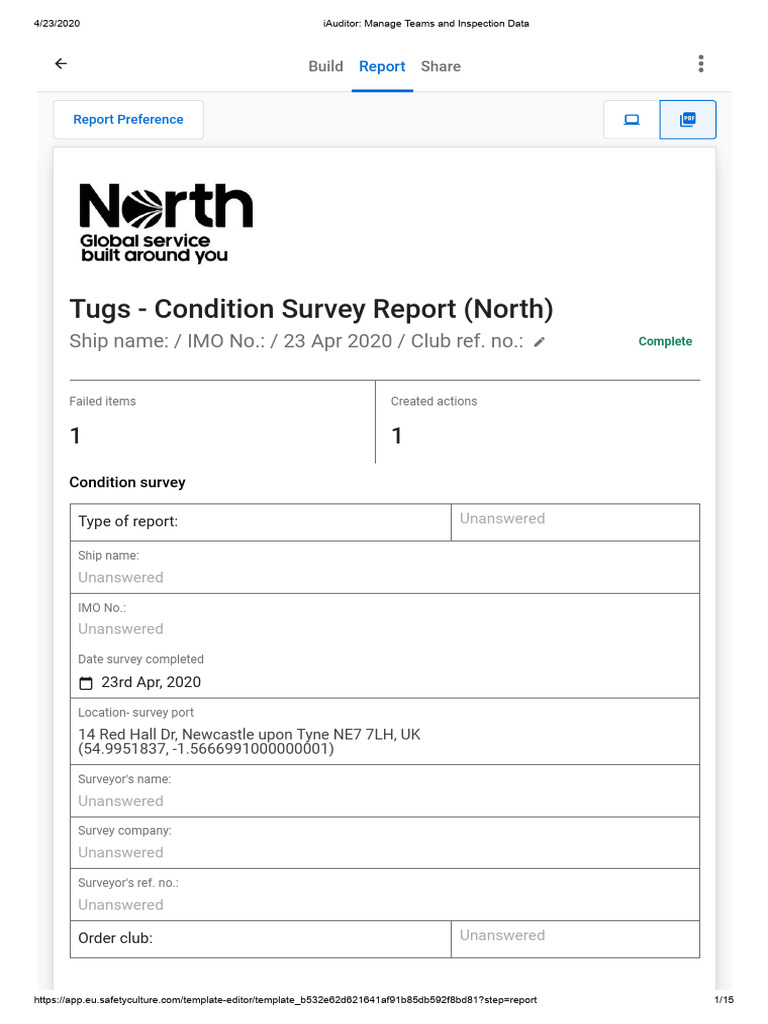 Tug Survey Instructions | PDF | Mobile App | Watercraft