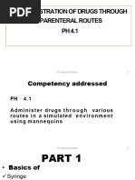 3.4 Injecting SC Medication Via An Insuflon | PDF | Catheter ...