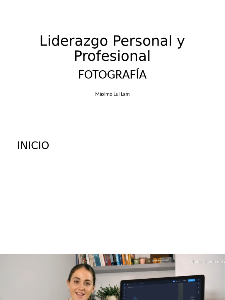 Liderazgo Personal y Profesional FOTOGRAFIA | PDF