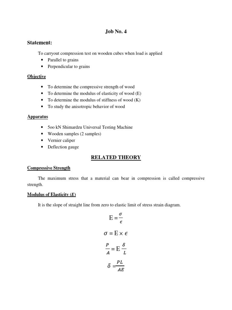 Compression Test | PDF