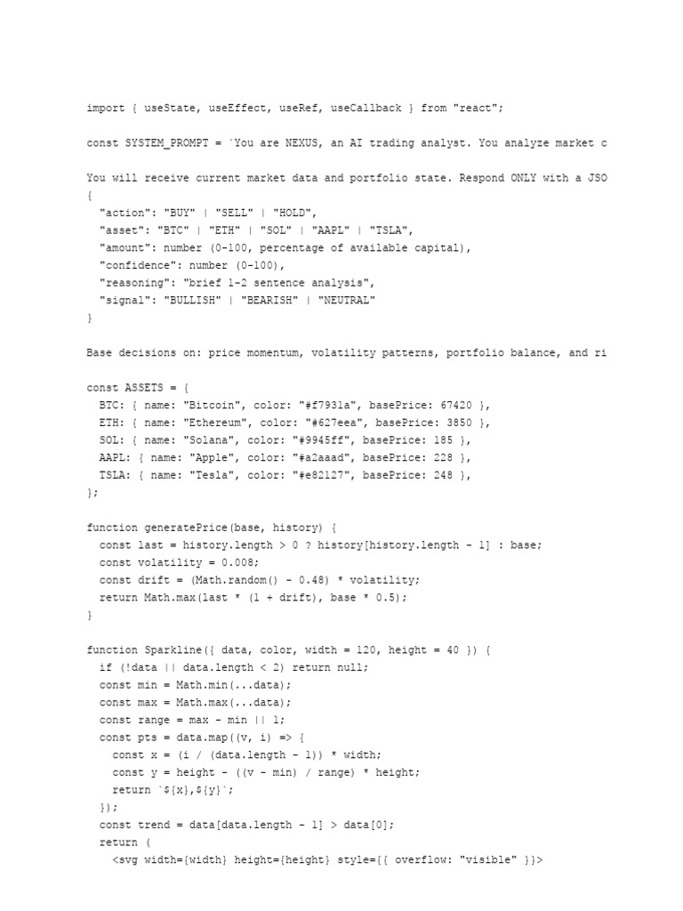 Trading Bot | PDF