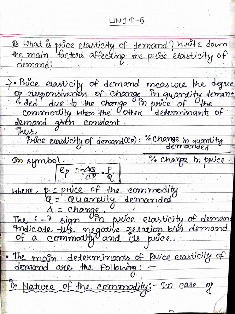 Economics Notes | PDF