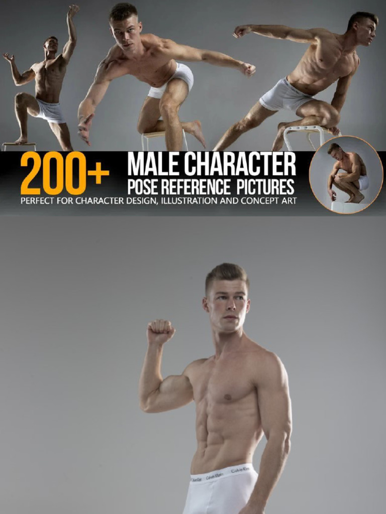 200+ Male Pose Reference Pictures | PDF