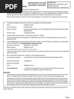 Termination of SP Utilities Account | PDF | Financial Services | Banking
