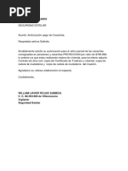 Formato CARTA DE REFERENCIA COMERCIAL