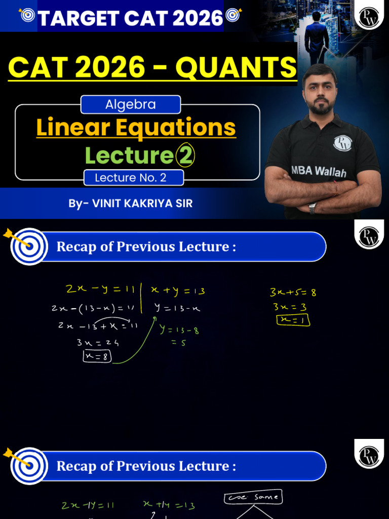 Algebra 02 Class Notes | PDF | Equations | Rupee