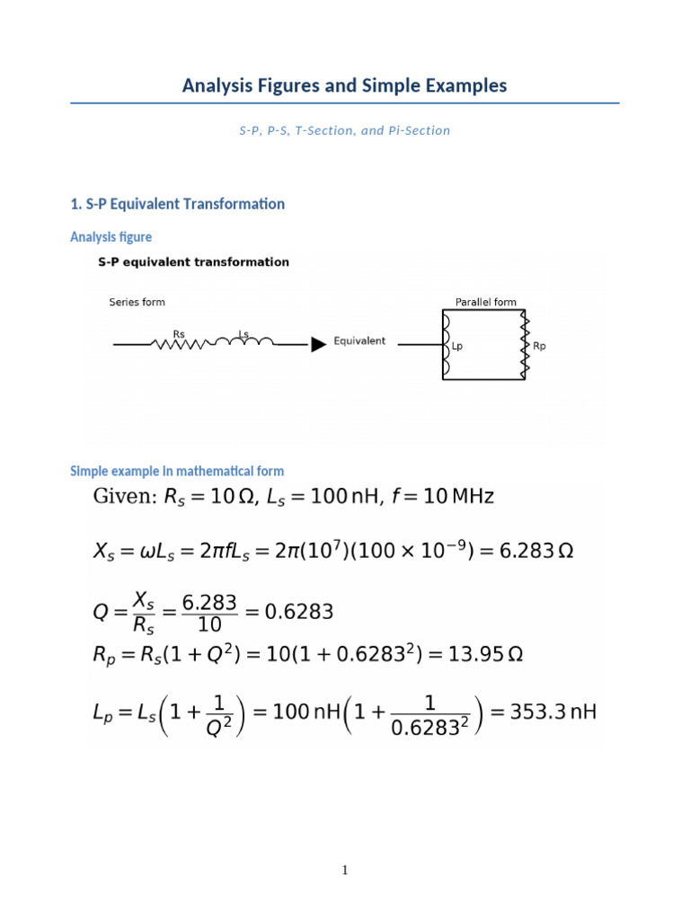 Analysis Images and Examples Only | PDF