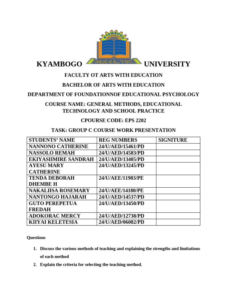 Eps Final | PDF | Learning | Teaching Method