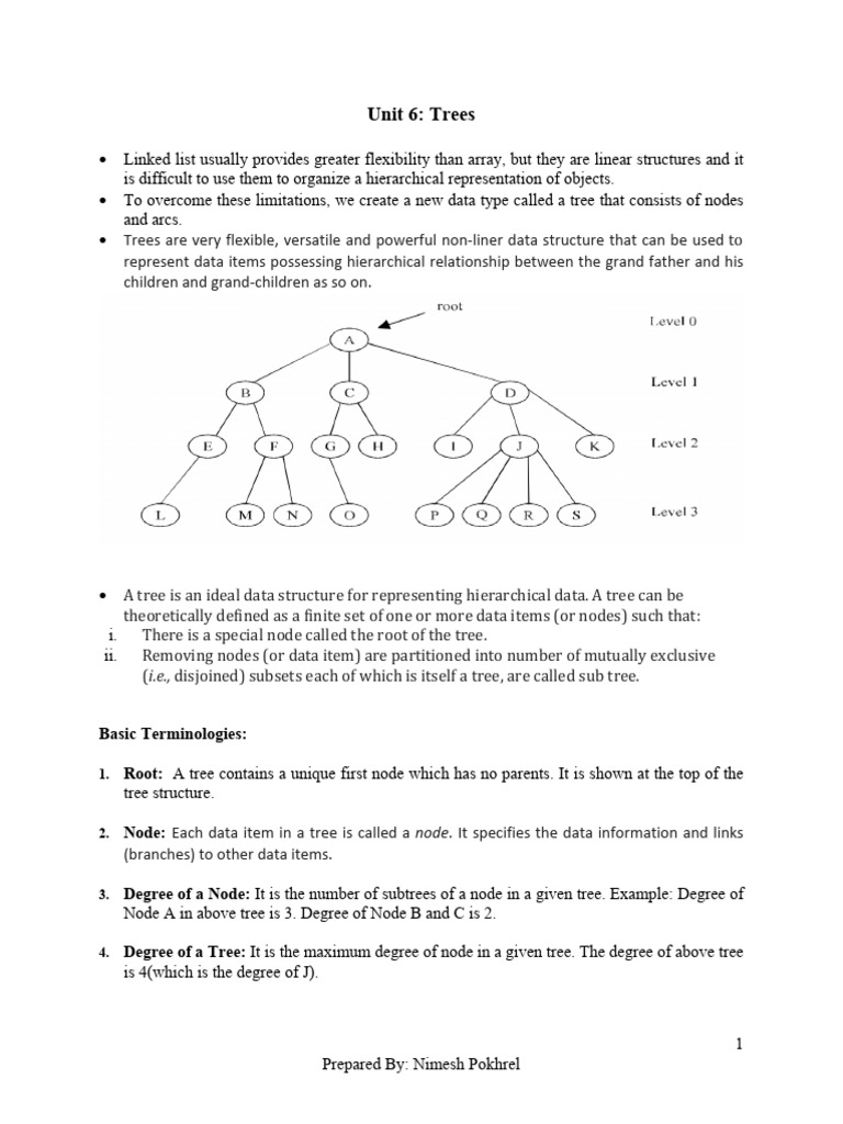 6 Trees | PDF | Algorithms And Data Structures