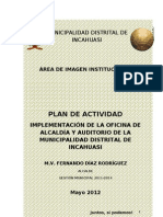 Plan Imagen Institucional