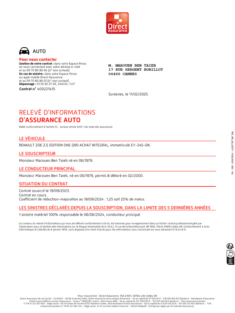 Wa0000 | PDF | Assurance | Voitures