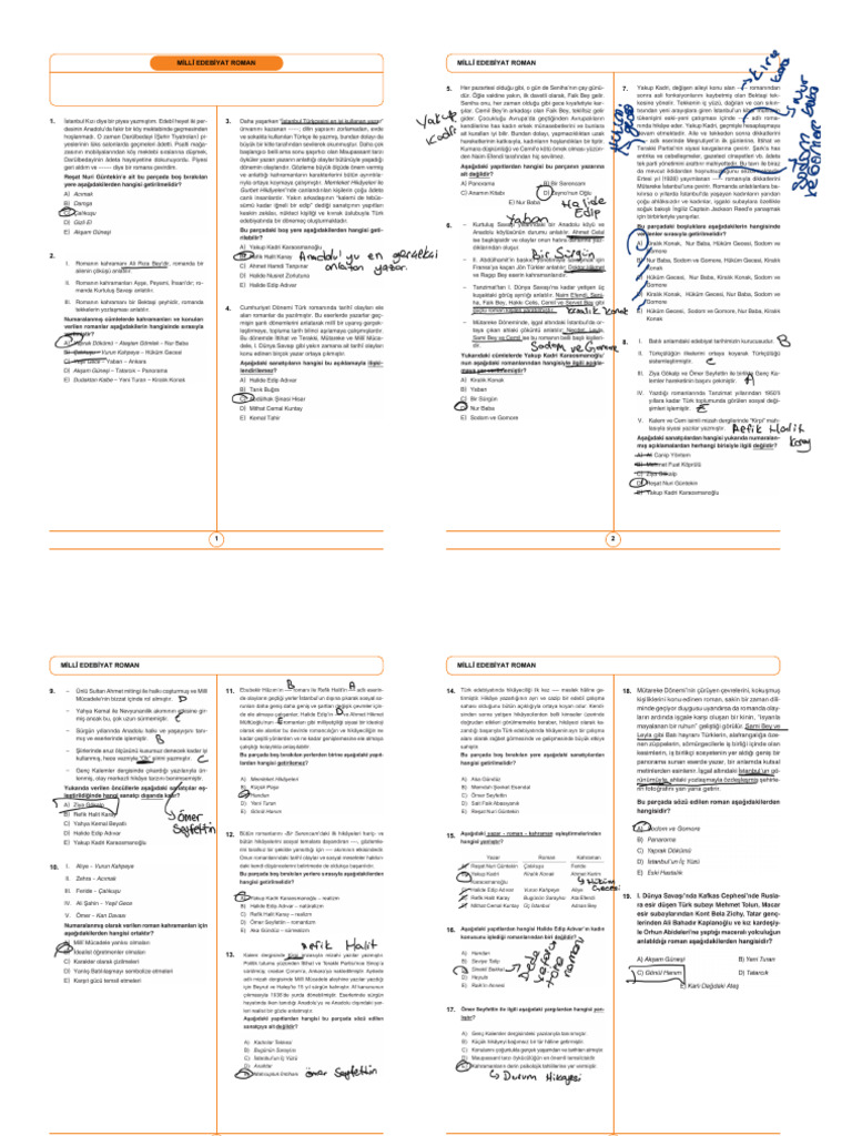 Mill Edebiyat Roman | PDF