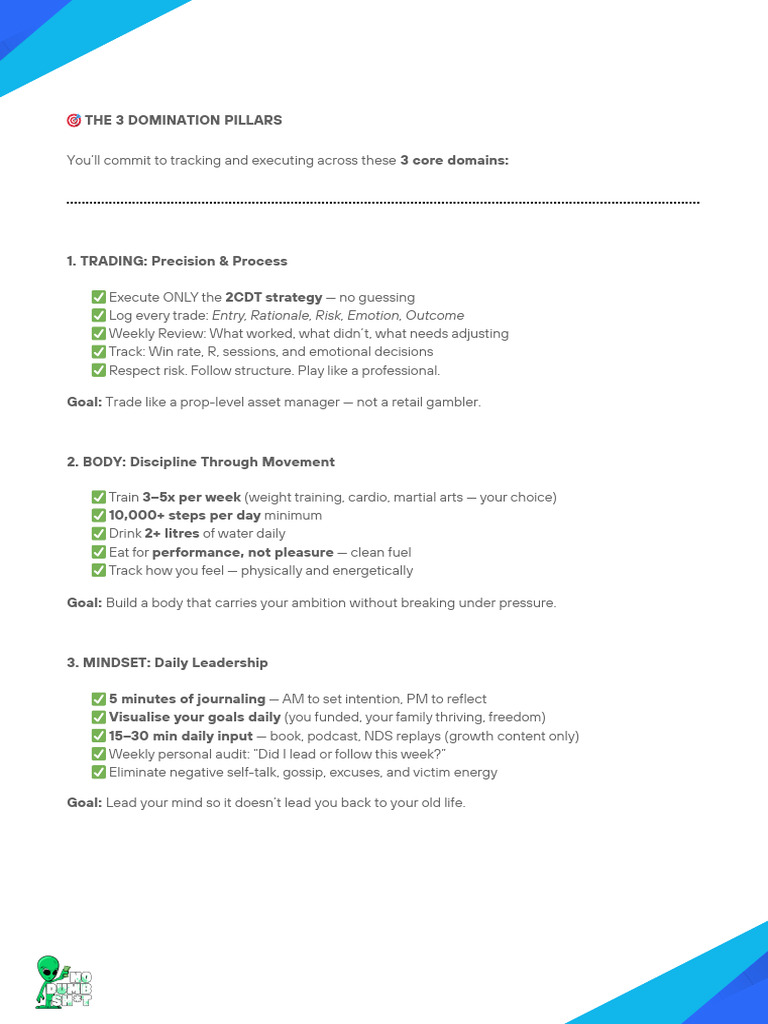 The 3 Domination Pillars | PDF