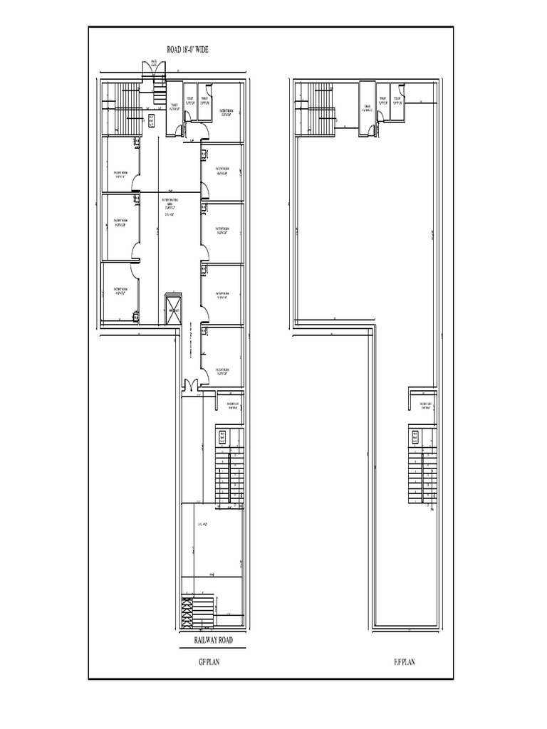 Clinic Layout Plan-Model | PDF