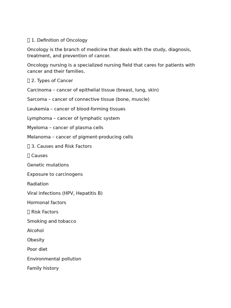 Document | PDF | Cancer | Oncology