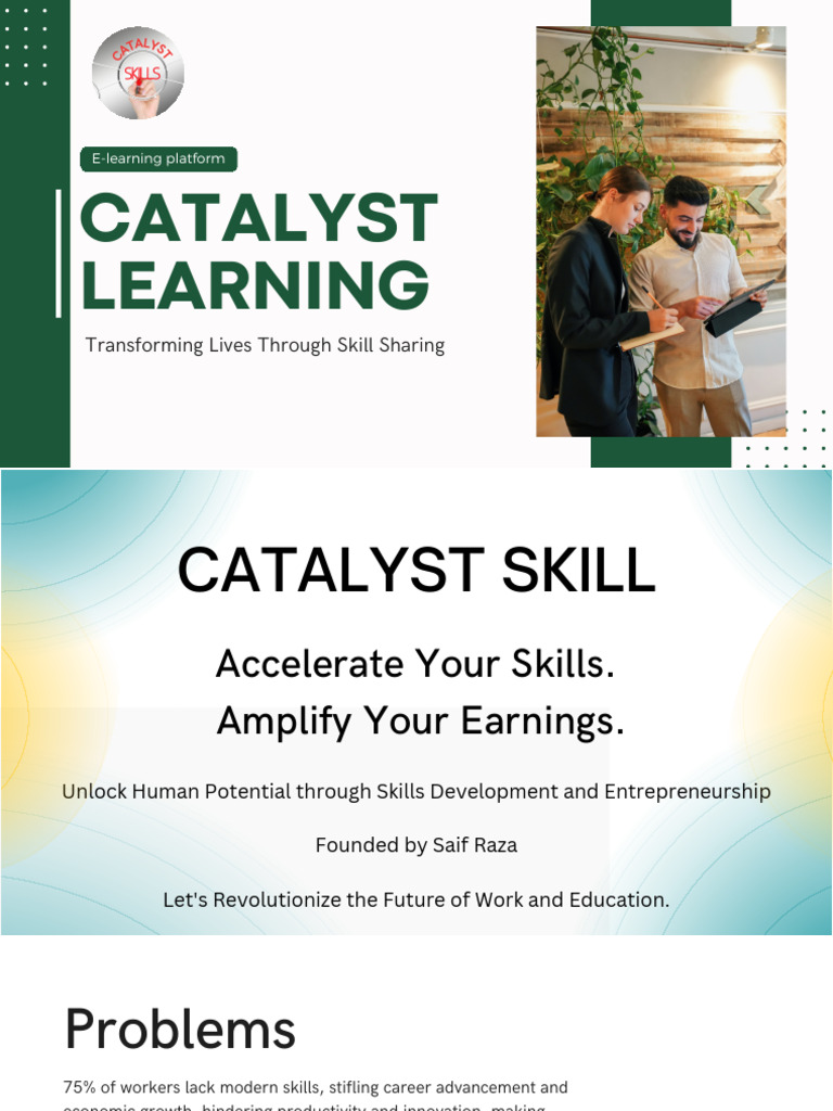 Catalyst Skill | PDF | Mentorship | Educational Technology