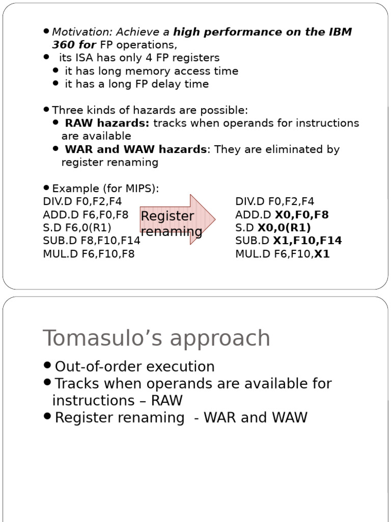 Dynamic Schedulingintro | PDF | Computer Architecture | Computer ...