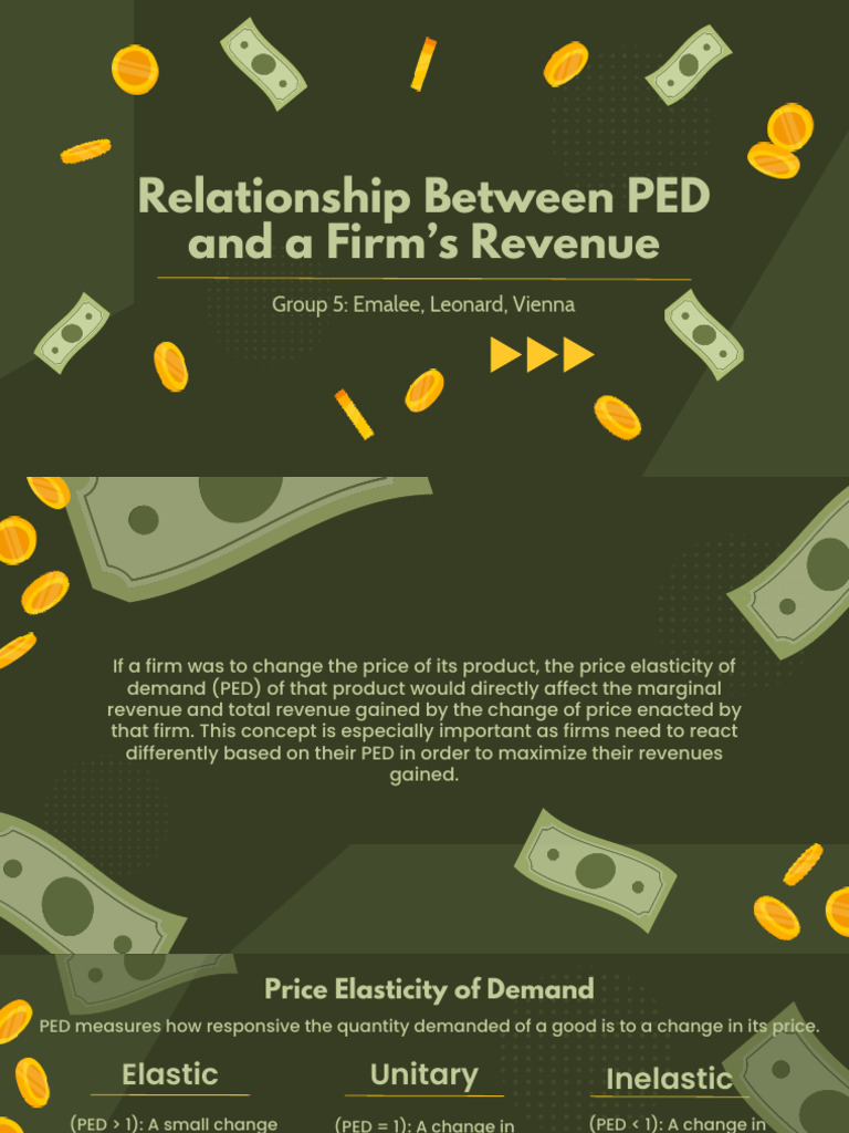 SHS Chapter 37.5 Relationship Between PED and Revenue | PDF | Price ...