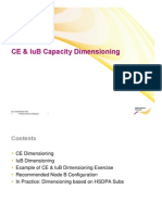 CE IuB Dimensioning