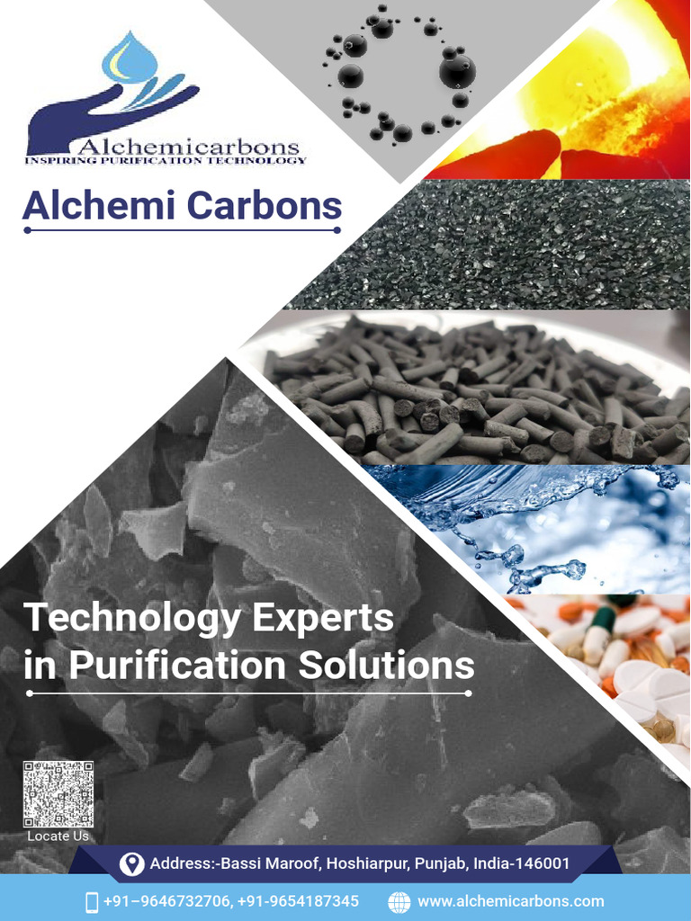 Alchemi Carbons Brochure | PDF | Adsorption | Physical Sciences