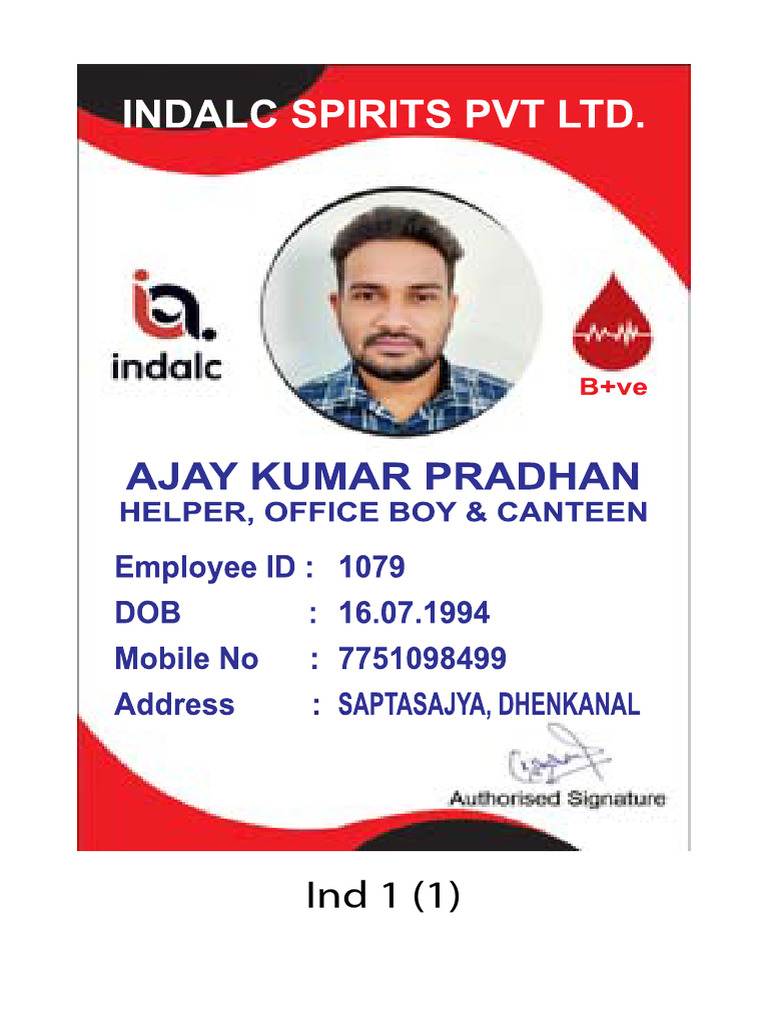 Ind I Card | PDF