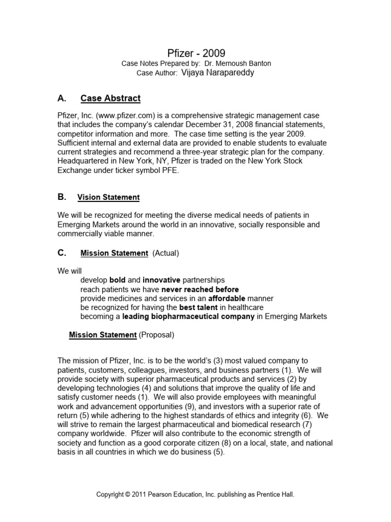 Pfizer, Inc | PDF | Pfizer | Generic Drug