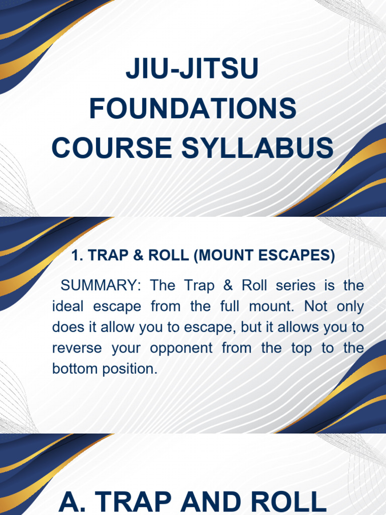 Gape - Padernal.kabuntalan Jiu-Jitsu Foundation Course Syllabus | PDF ...