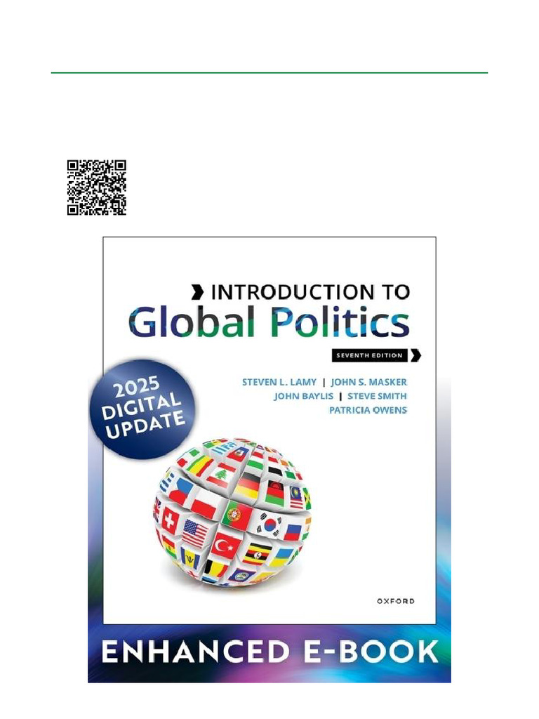 Introduction To Global Politics, 7th Edition ISBN 9780197644546 ...