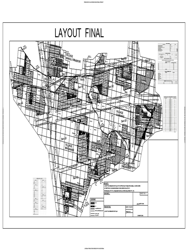 Brahma Township Revised Layout-1 | PDF