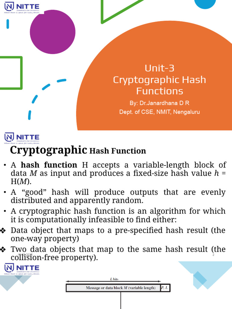 Unit-3 | PDF | Cryptography | Key (Cryptography)