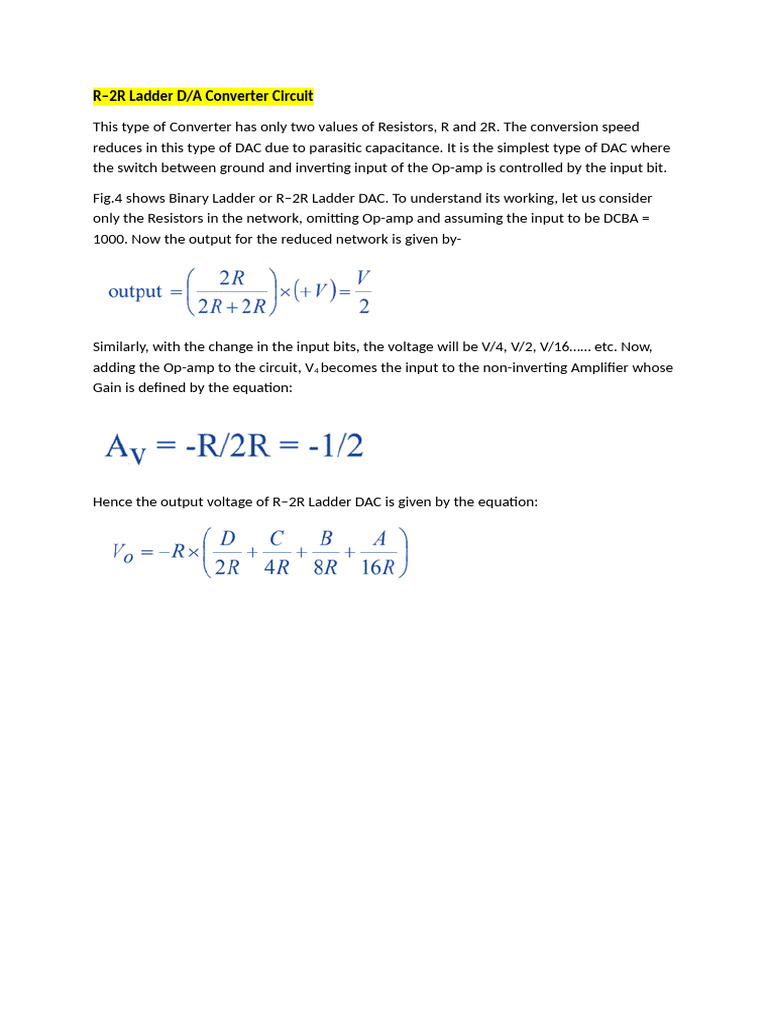 Ad and Da Converter | PDF | Analog To Digital Converter | Digital To ...