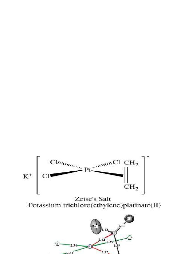 Metal-Alkene-Alkyne Complexes | PDF | Coordination Complex | Alkene