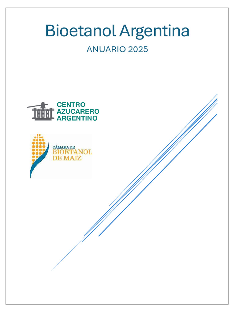 Bioetanol Anuario | PDF | Combustible de etanol | Gasolina