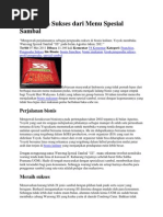 Download Pengusaha Sukses Dari Menu Spesial Sambal by Moh Hidayat SN101911806 doc pdf