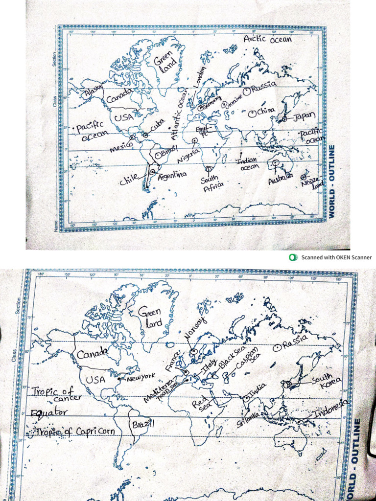 World Map | PDF