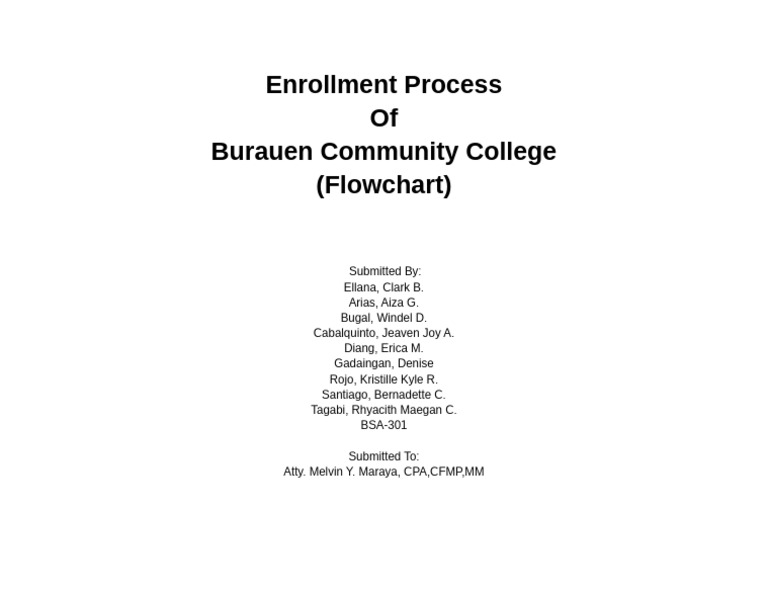Enrollment Process | PDF