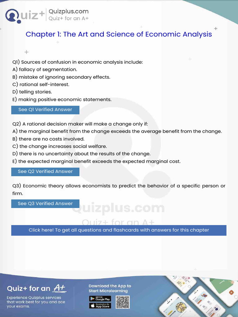 Sources of Confusion in Economic Analysis Include | PDF | Economics ...