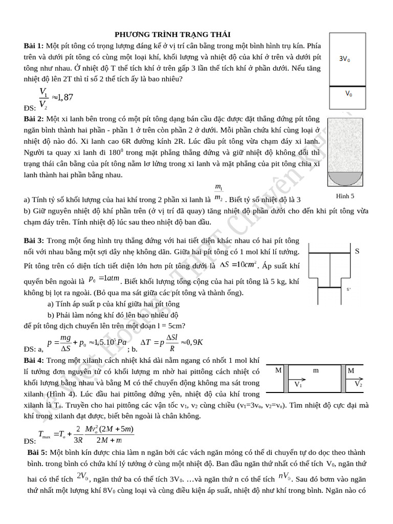 Phương Trình TR NG Thái | PDF
