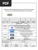 EOT Crane Erection and Commissioning Guide | PDF | Electrical Wiring ...
