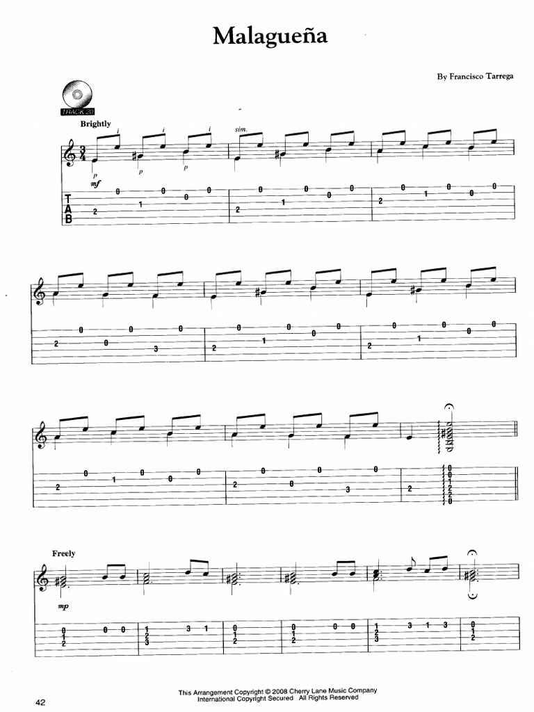 30 Easy Spanish Guitar Solos 1 | PDF