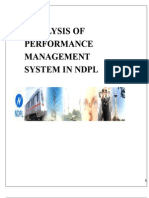 Analysis of Performance Management